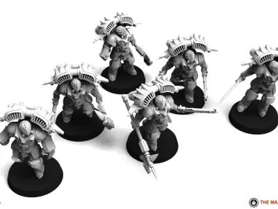 Black Knights - Hussars 3D print model