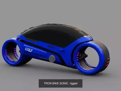 CONCEPT BIKE COLLECTION 3D Model Pack