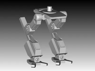 Robot 104 3D print model