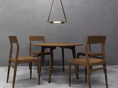 Furniture for kitchen 3D model