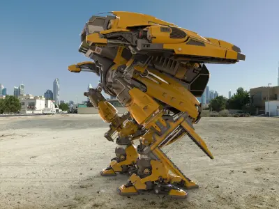 War Mech 3D model
