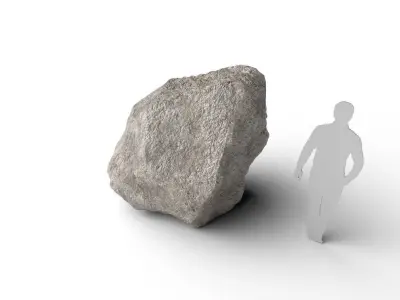 Rock M02A 3D model