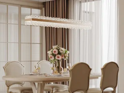apartment interior scenes      3D model 10