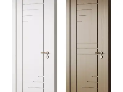 GK 645 Interior Door 3D model