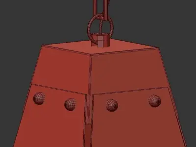Fursa pendant light 3D model