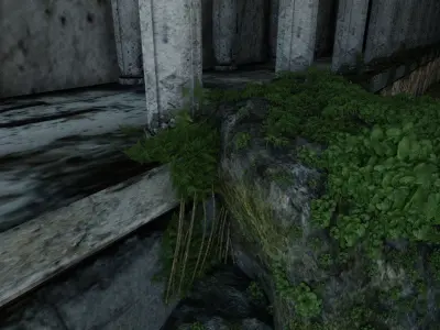 Scene ruins 3D model