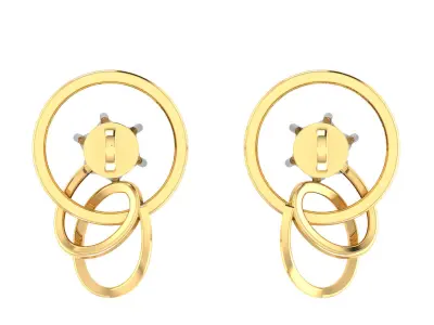 Ring Earrings Pendant Combo 3D print model