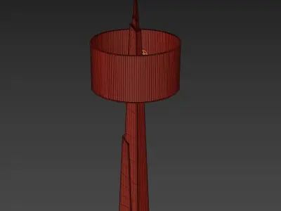 Liberte-Freedom Floor Lamp 3D model