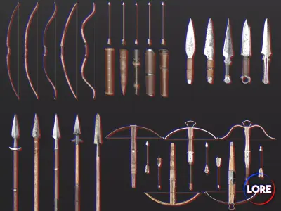 Medieval Ranged Weapons Pack