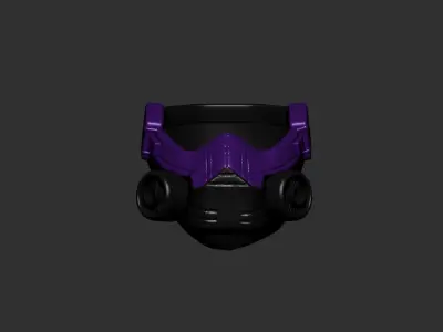 Gas mask helmet 3d model scifi sculpt 3D model purchase