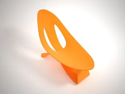 06 ZAHA CHAIR 3D model