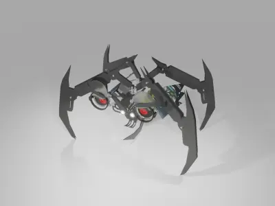 Smart-Tron SmartPhone Transformers Low-poly 3D model