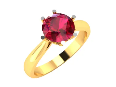 Women Ring  Render 3dm STL OBJ FBX Details 3D print model 219