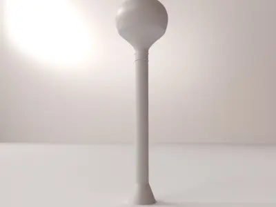 Water Tower v2 3D model