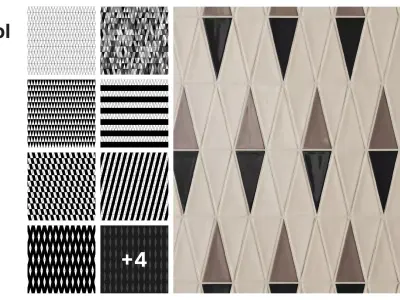 Triangle Tiles in Hex Layout Texture purchase