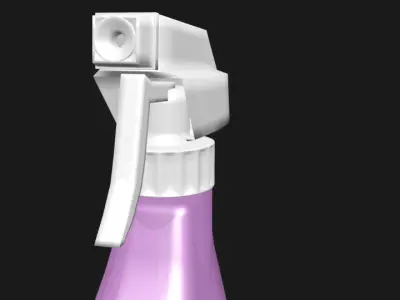 Bottle Spray V 1 3D model