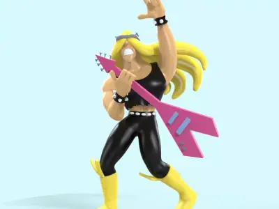 VALHALLEN-JUSTICE FRIENDS-PARTS AND COMPLETE 3D print model