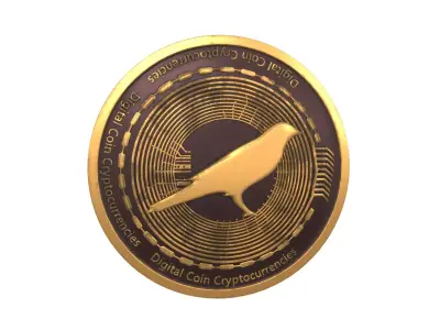 Kusama Coin v2 002 3D model