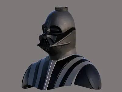 DARTH VADER EP 5 ESB FOR 3D PRINT 3D print model