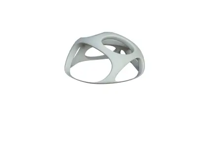 SciFi Cube Object No 55136 Low Poly Shape Low-poly 3D model