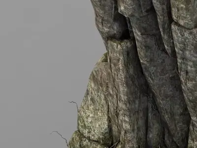 Brutal tribes - Cliffs 02 3D model