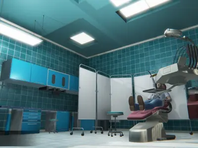 Dental Room 3D model