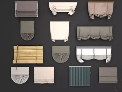 Window Blinder Collection 3D model