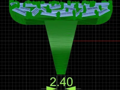 Jewelry ring 243 3D print model