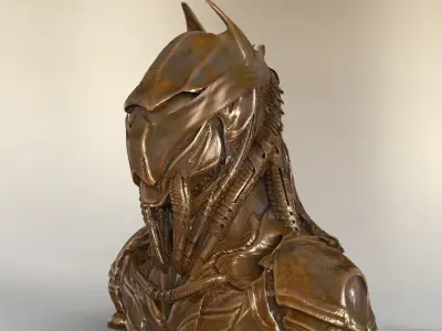 Batman Sci-Fi Helmet 3D model