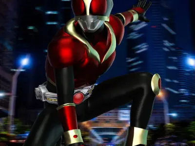 Kamen Rider Kuuga For G8M 3D model