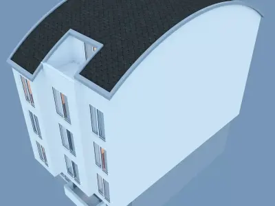 Basic Building - 1 Free 3D model