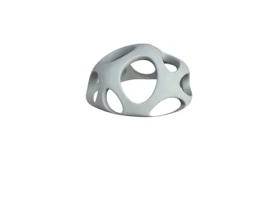 SciFi Cube Object No 55585 Low Poly Shape Low-poly 3D model