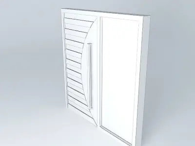 Door Entrance Closed Free 3D model