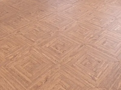 Parquet - Laminate - Wooden floor 2 in 1 Low-poly 3D model 139