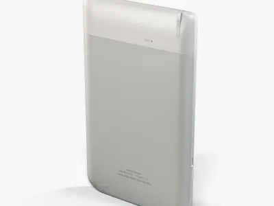 Onyx Boox A60 e-reader Low-poly 3D model