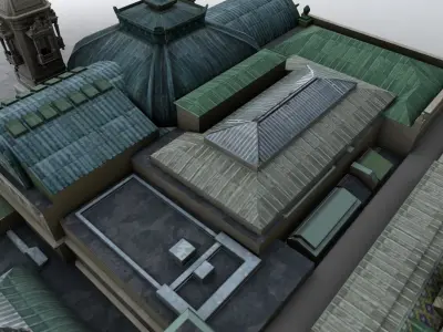 Nice Opera Casino Low-poly 3D model