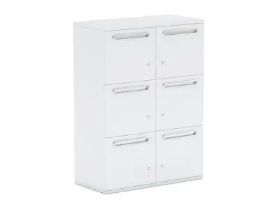 Herman Miller Paragraph Storage Cabinet 6 3D model