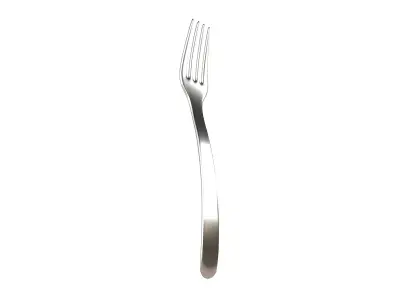 Forks v1 001 Low-poly 3D model