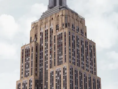 Empire State Building Low-poly 3D model