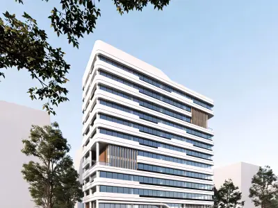 Modern Office Building 3D model