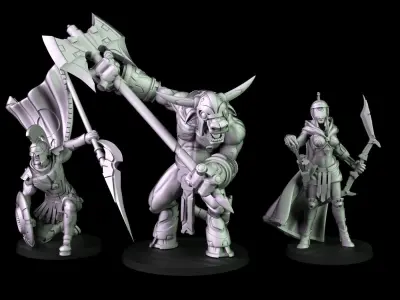 Greek Sci-fi 3D print model