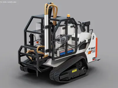  Autonomous Robotic Soil Sampler PBR 