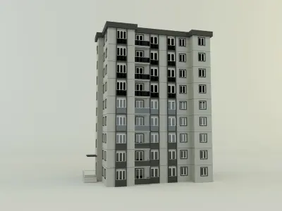 model houses 66 3D model