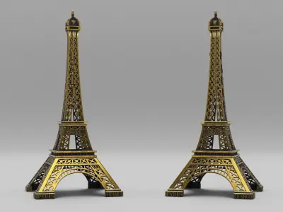  Eiffel Tower Bronze Replica 