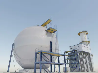 Refinery Collection 1 3D model