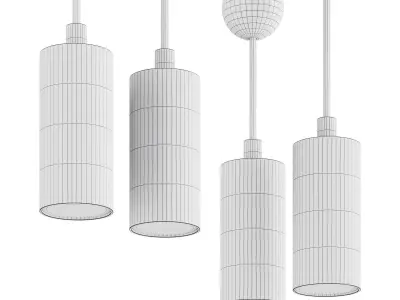 SUNDERLINE S Hanging lamp 3D model
