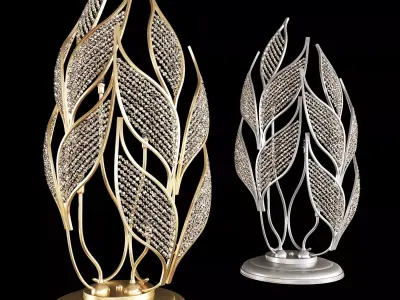 elegance profili table lamp 3D model