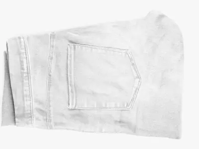 -White Pants- 3D model