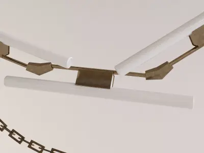 Hanging custom light 3D model