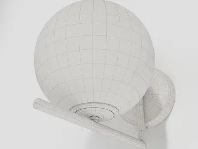 Lampatron Stem Wall - Flos IC Lights Wall 3D model